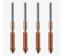 Sprauslu komplekts "Unicorn" 2x0.4mm 1x0.6mm 1x0.6mm 1x0.8mm ar termobremzi K1C, ENDER-3V3, K1MAX (ar modernizētu karsto galu) CREALITY