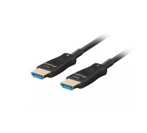 Lanberg CA-HDMI-30FB-0100-BK HDMI kabelis 10 m HDMI Type A (Standard) Melns