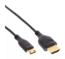 InLine 17533C HDMI kabelis 0,3 m HDMI Type A (Standard) HDMI Type C (Mini) Melns
