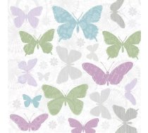 SALVETES 33X33CM SOFT BUTTERFLIES, Paw Decor Collection