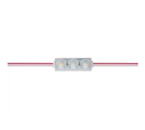 LED moduļi 12V 0.48W, 50lm, joprojām spilgti 3000K, 170°, IP67, MINI 30x10mm, LEMLUX