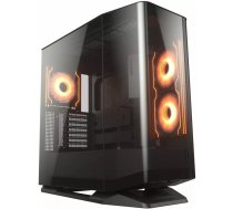 Datora korpuss COUGAR FV270 RGB, vidējā torņa, melns