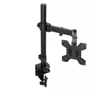 Monitoru galda stiprinājums ESPERANZA ERW017 priekš 10–27" ekrāniem, līdz 8 kg, galda skava, VESA 75×75–100×100