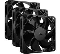 Ventilators Corsair RS120 12 cm Melns 420-2100 apgr./min 3 gab.