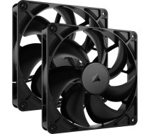 Corsair RS140 Datora korpusam Ventilators 14 cm Melns 2 pcs