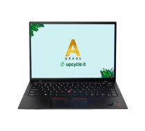 upcycle it Lenovo ThinkPadX1 Gen6 (Refurbished) Grade A Intel® Core™ i5 i5-8350U Portatīvais dators 35,6 cm (14") Skārienjūtīgais ekrāns Full HD 16 GB LPDDR3-SDRAM 256 GB SSD Windows 11 Pro Melns