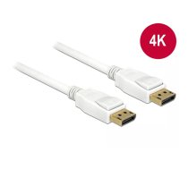 DeLOCK 1m, 2xDisplayPort DisplayPort Balts