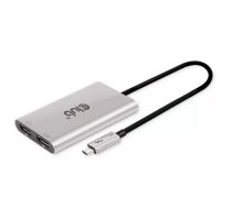 Hubs CLUB3D CSV-1586 Thunderbolt 3 40000 Mbit/s Silver