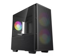 Datora korpuss DeepCool CH360, Micro ATX, Melns
