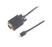 shiverpeaks BS10-54035 video kabeļu aksesuārs 2 m VGA (D-Sub) Mini DisplayPort Melns