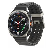 Samsung Galaxy Watch Ultra 3,81 cm (1.5") AMOLED 47 mm Digitāls 480 x 480 pikseļi Skārienjūtīgais ekrāns 4G Sudrabs Wi-Fi GPS