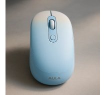 Pele AULA AM207 2.4G Bezvadu ar 4 Pogām (800-1900dpi) Zila