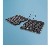 R-Go Tools R-Go Split tastatūra Birojs Bluetooth sistēma AZERTY Franču Melns