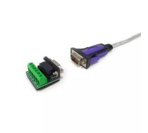 Equip 133387 seriālais kabelis Pelēks 1,5 m USB Type-A DB-9