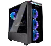 CAPTIVA Advanced Gaming R84-626 AMD Ryzen™ 7 5700X3D 32 GB DDR4-SDRAM 1 TB SSD NVIDIA GeForce RTX 4060 Ti Windows 11 Home Desktops PC (dators) Melns