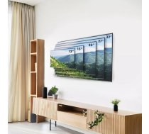 Maclean MC-417 Pilna kustības TV monitora sienas stiprinājums 13-32" 30kg maks. VESA 100x100 Melns pulverkrāsas pārklājums Universāls stiprinājuma kronšteins Regulējams attālums līdz sienai Pagriežams