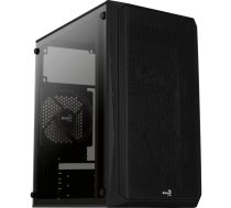 Aerocool CS107V1 datoru korpuss & statnis Mini Tower Melns