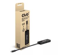 Interfeisa centrs USB Type-C CLUB3D CSV-1554 Melns