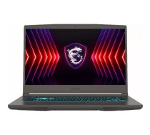 Portatīvais dators MSI Thin 15 B13UC-2203XPL — Intel Core i7-13620H, 15,6" FHD IPS 144Hz, 16 GB DDR4, 512 GB PCIe SSD, NVIDIA RTX 3050 4 GB, Wi‑Fi 6E, bez OS, pelēks