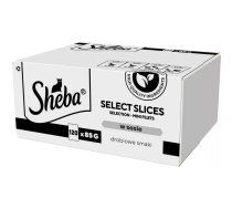 SHEBA Select Slices Poultry flavors - mitrā kaķu barība - 120 x 85g