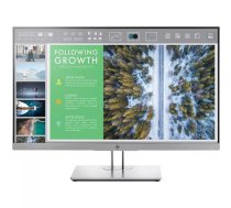 HP EliteDisplay E243 monitori 60,5 cm (23.8") 1920 x 1080 pikseļi Full HD LED Melns, Sudrabs