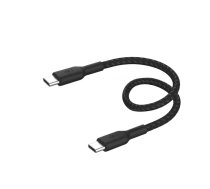 Belkin BoostCharge USB kabelis USB 2.0 0,15 m USB C Melns