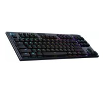 Logitech G G915 TKL Tenkeyless LIGHTSPEED Wireless RGB Mechanical Gaming Keyboard tastatūra Speļu USB QWERTZ Vācu Ogleklis