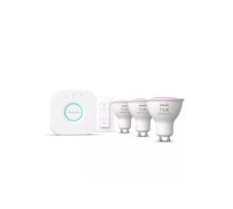 Philips Hue WCA Starter Kit 3pcs, Bridge, Switch | GU10 | 4.2 W | White and colour light