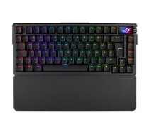 ASUS ROG Azoth Extreme tastatūra Speļu USB + RF Wireless + Bluetooth QWERTZ Melns