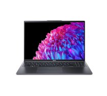 Portatīvais dators Acer Swift Go 16 SFG16-72-76Q5 — Intel Core Ultra 7 155U, 16" (40,6 cm) 3.2K, 16 GB LPDDR5, 512 GB SSD, Windows 11 Home, pelēks