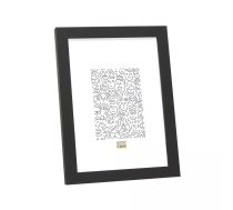 Vienkārša attēlu rāmī Deknudt S44CF2 Melna 30X45 Stikls MDF