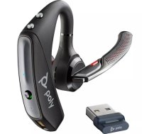 POLY Voyager 5200 USB-A Bluetooth galvas tālrunis + BT700 sargspraudnis