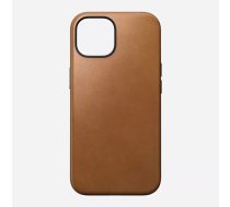 Nomad Modern Leather Case mobilo telefonu apvalks 15,5 cm (6.1") Aploksne Iedegums