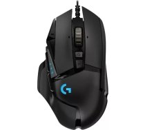 Logitech G G502 HERO pele Speļu Labā roka USB Type-A Optisks 16000 DPI