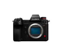 Panasonic Lumix S1H MILC Body 24,2 MP CMOS 12000 x 8000 pikseļi Melns