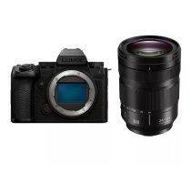 Bezspoguļa kamera Panasonic Lumix DC-S5 IIX ar 24–105 mm objektīvu, pilnkadra 24 MP