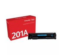 Everyday ™ Cyan Toner by Xerox compatible with HP 201A (CF401A/ CRG-045C), Standard capacity