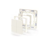 Shelly BLU Wall Switch 4 gaismas slēdzis Plastmasa Ziloņkauls