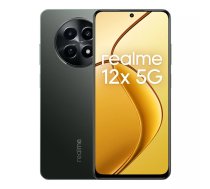 realme 12x 16,9 cm (6.67") Divas SIM kartes Android 14 5G USB Veids-C 8 GB 256 GB 5000 mAh Melns