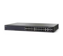 Cisco Small Business SG350-28MP-K9-EU-RFB tīkla pārslēgs Vadīts L2/L3 Gigabit Ethernet (10/100/1000) Power over Ethernet (PoE) 1U Melns