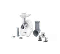 Pārtikas apstrādes mašīna–gaļas maļamais Bosch MFW2514W, 350 W, balts, 220–240 V, 1 m vads