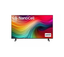 LG NanoCell 43NANO82T3B televizors 109,2 cm (43") 4K Ultra HD Viedtelevizors Wi-Fi Melns