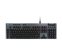 Logitech G G915 X tastatūra Speļu USB QWERTY US International Melns