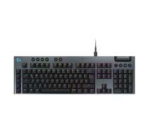 Klaviatūra Logitech G G915 X Gaming USB QWERTZ Vācu Melna