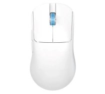 Bezvadu spēļu pele DEFENDER Fame GM-516 RF+BT balta — 10000 DPI, 6 pogas, 2.4 GHz + Bluetooth
