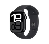 Apple Watch Series 10 OLED 46 mm Digitāls 416 x 496 pikseļi Skārienjūtīgais ekrāns 4G Melns Wi-Fi GPS