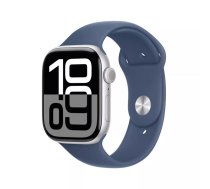 Viedpulkstenis Apple Watch Series 10 GPS + Cellular 46mm Sudraba alumīnija korpuss Zils