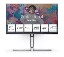 Datora monitors AOC Q27U3CV 27" 4K Ultra HD LCD 2560 x 1440 pikseļi