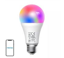 LED spuldze Meross MSL120 Wi‑Fi 9W Non‑HomeKit — A60/E27, 9 W, Wi‑Fi vadība (bez HomeKit)