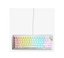 Glorious PC Gaming Race GMMK 3 Prebuilt tastatūra USB QWERTY Balta 65% RGB